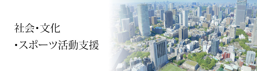 社会・文化・スポーツ活動